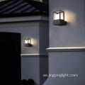 Lámpara de pared de venta caliente exterior 12W Iluminación de jardín